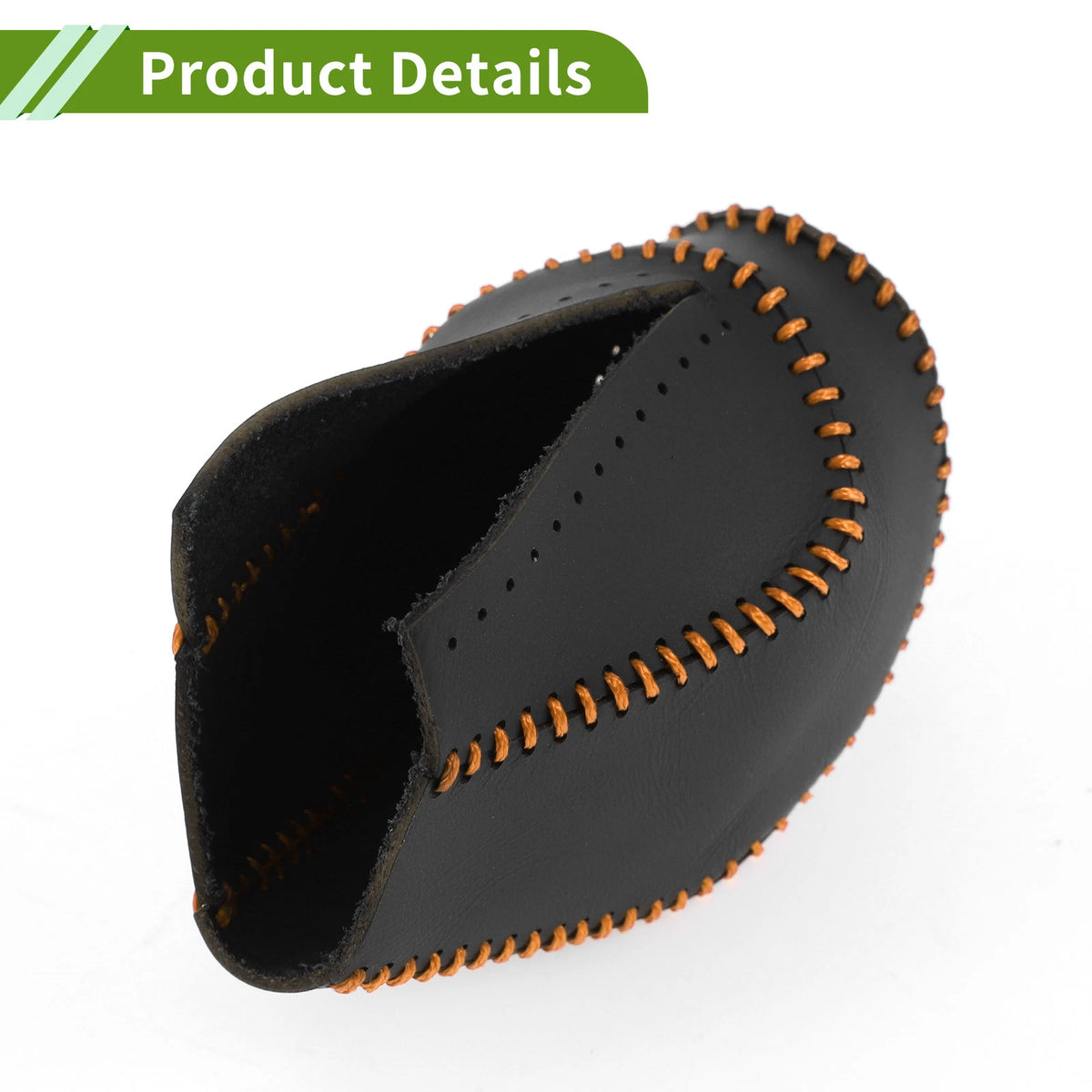 Gear Shift Knob Cover for Toyota Highlander 2008-2013 Black Orange