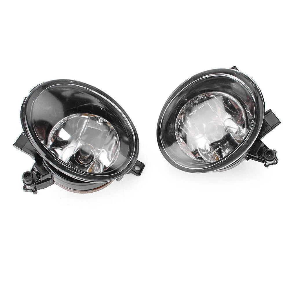 2 x Convex Front Bumper Fog Lights for VW Golf Jetta MK6 Tiguan (2010-2014)