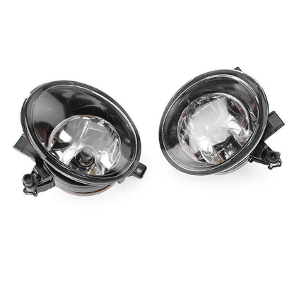 2 x Convex Front Bumper Fog Lights for VW Golf Jetta MK6 Tiguan (2010-2014)