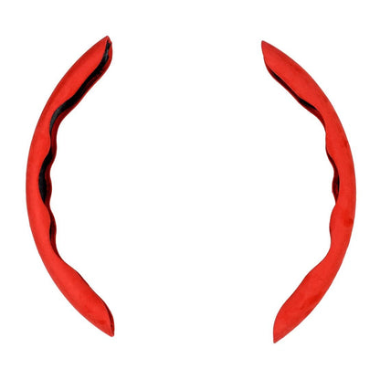 Suede Leather Steering Wheel Cover Protector for Universal Use