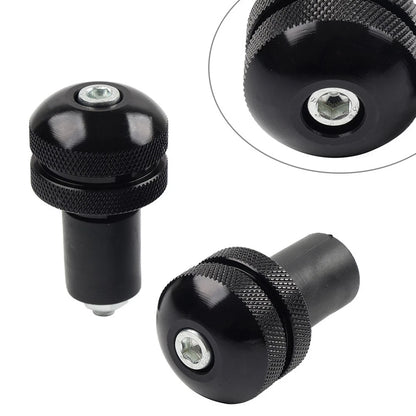 Universal 7/8" Motorcycle Handlebar Grips & Bar End Caps for Various Models