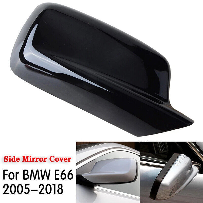 Right Side Mirror Cover Cap for BMW E46 E65 E66 330Ci 745i 750i 750Li