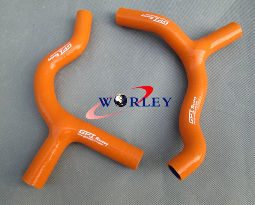 Silicone Radiator Hose for KTM 85SX 2013-2015 - Orange