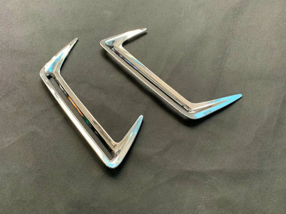 Rear Chrome Fog Light Lamp Cover Trim for Toyota Corolla Hatchback (2019-2023)