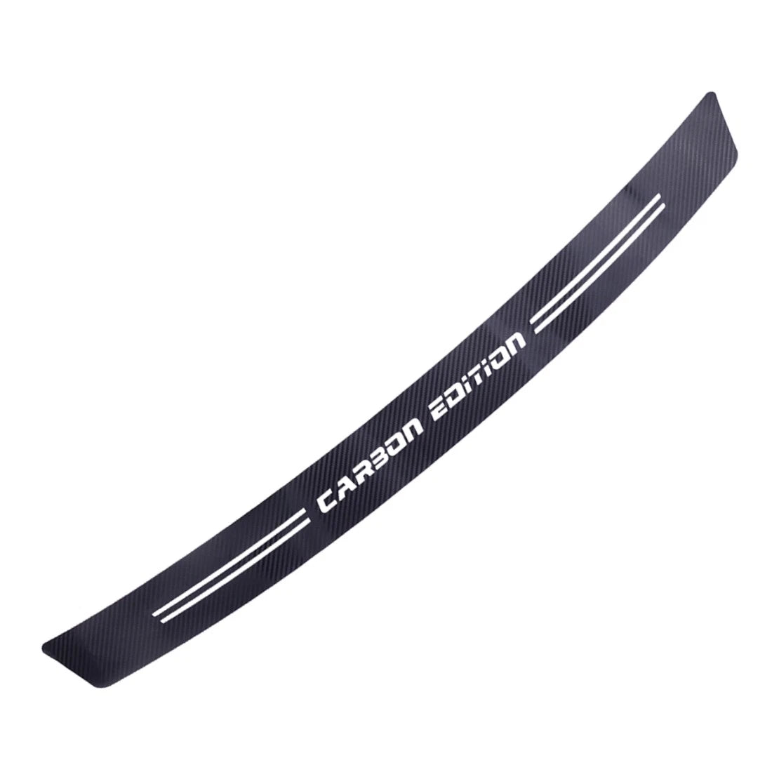 Rear Bumper Protector 4D Carbon Fiber Sticker