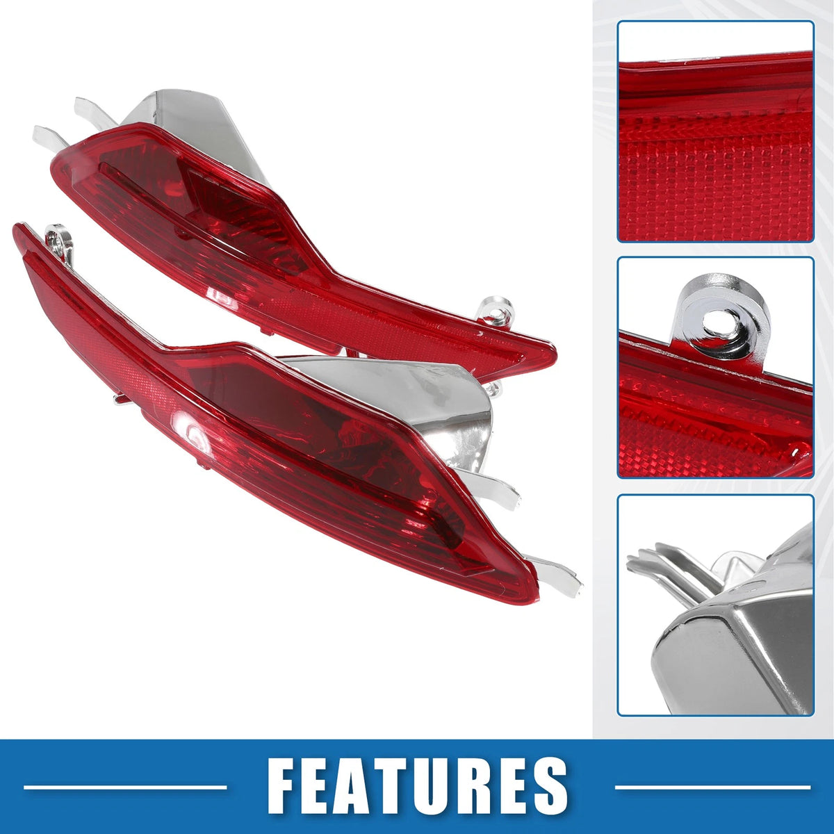 Car Rear Bumper Fog Light Reflector Housing for BMW X6 (2008-2014)