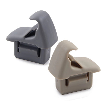 Gray Beige Sun Visor Hook Retainer for Mitsubishi Lancer ASX (2012-2016)