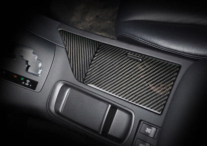 Carbon Fiber Center Console Water Cup Cover for Lexus RX350 450h (2009–2015)