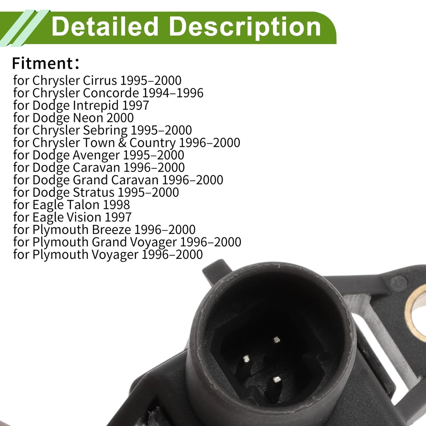 MAP Sensor for Chrysler Cirrus (1995 - 2000)
