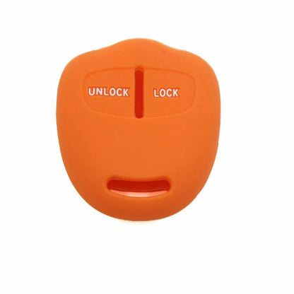 Orange Silicone FOB Key Cover Bag fit for MITSUBISHI Lancer Evolution Grandis