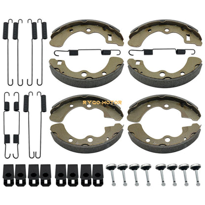 Wheel Cylinder & Brake Shoes Front Rear for Kawasaki Mule (2010–2020)