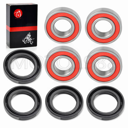 Front Wheel Bearings & Seals Kit for HONDA FourTrax 200 TRX200D (1990–1997)
