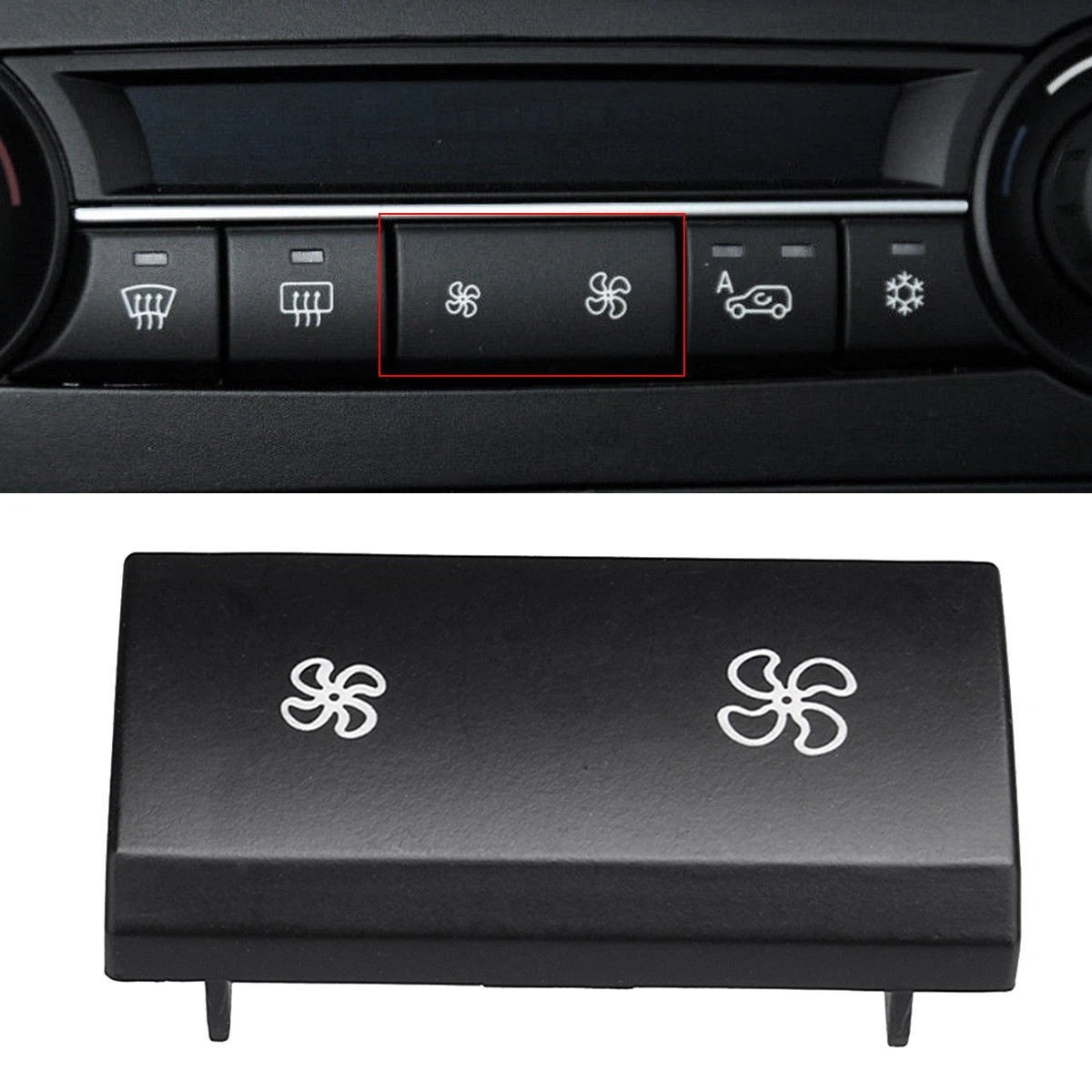 Fan Button Replacement for BMW E70 X6 E71