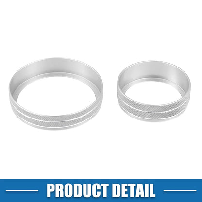 3 x AC 4WD Mode Switch Knob Ring Covers for Nissan Rogue (2021-2022)