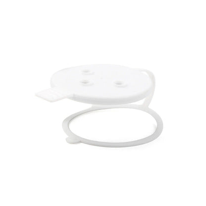 White Windshield Washer Fluid Container Cap for Mercedes 1973-1974