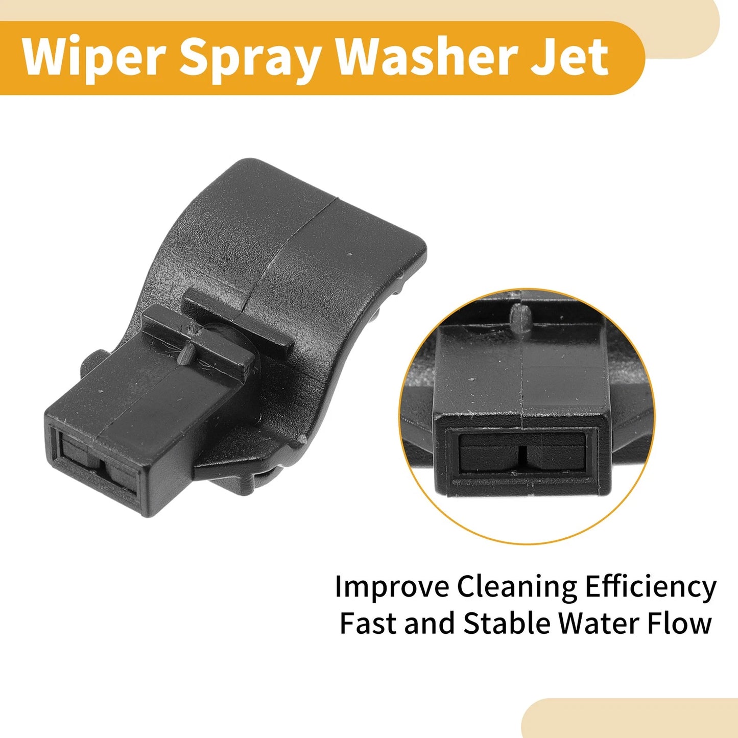Windshield Washer Nozzle Kit for Ford Mustang (2017)