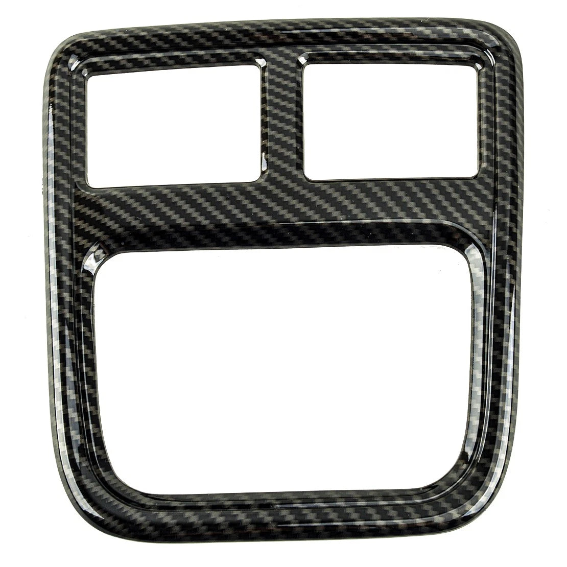 Carbon Fiber ABS Rear Air Vent Frame Cover for Dodge Charger (2011-Present)