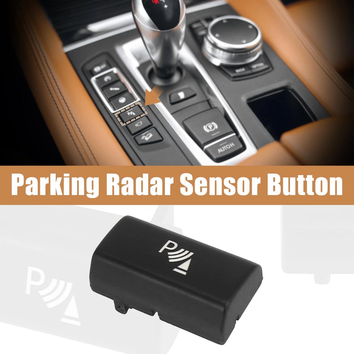 Parking Sensor Button Cover for BMW X5 X6 (2006-2013; 2008-2015)