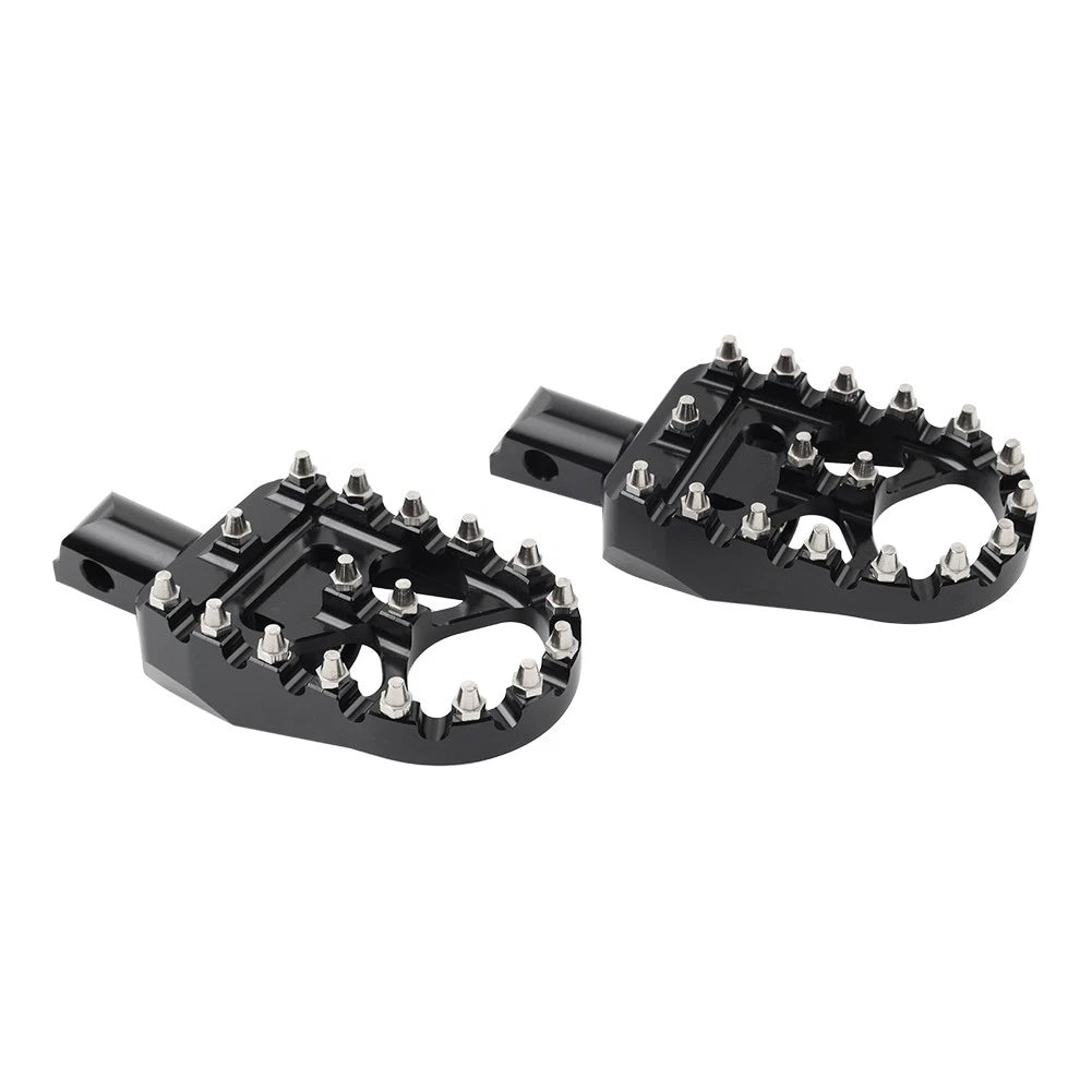 Rear Black FootPeg Passenger Pedal for Harley FXBB FXLR FXLRS FXLRST FXST FLSB (2018-2023)