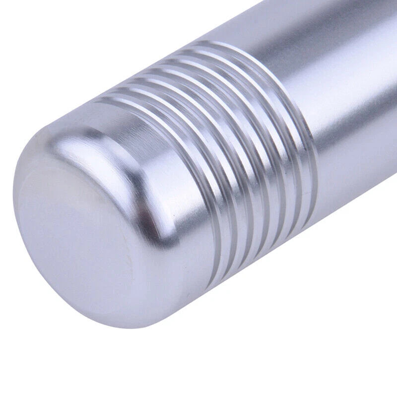 Silver Aluminum Manual Gear Shift Knob for Universal Car Models