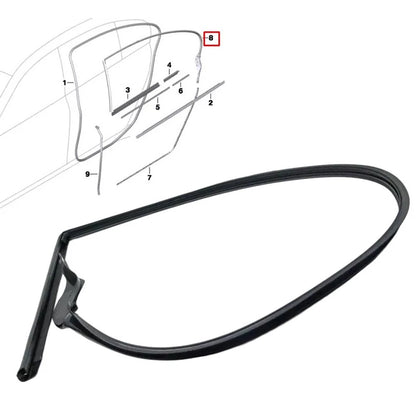 Rear Left Door Roof Seal for BMW