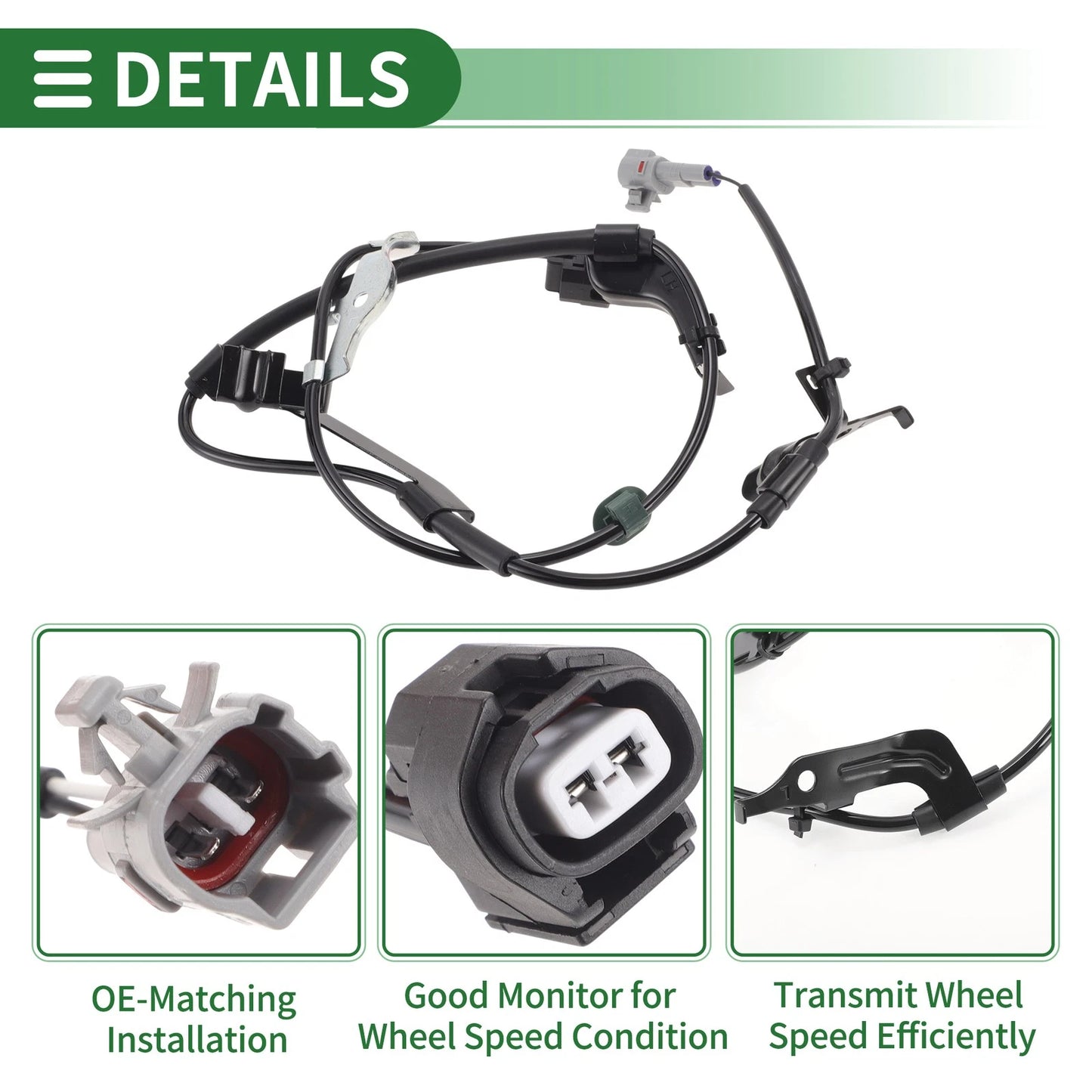 ABS Wheel Speed Sensor for Lexus GX460 (2010-2020) Front Left