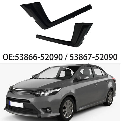 Front LH+RH Fender Cowl Side Fender Black for Toyota Yaris (2012–2014)