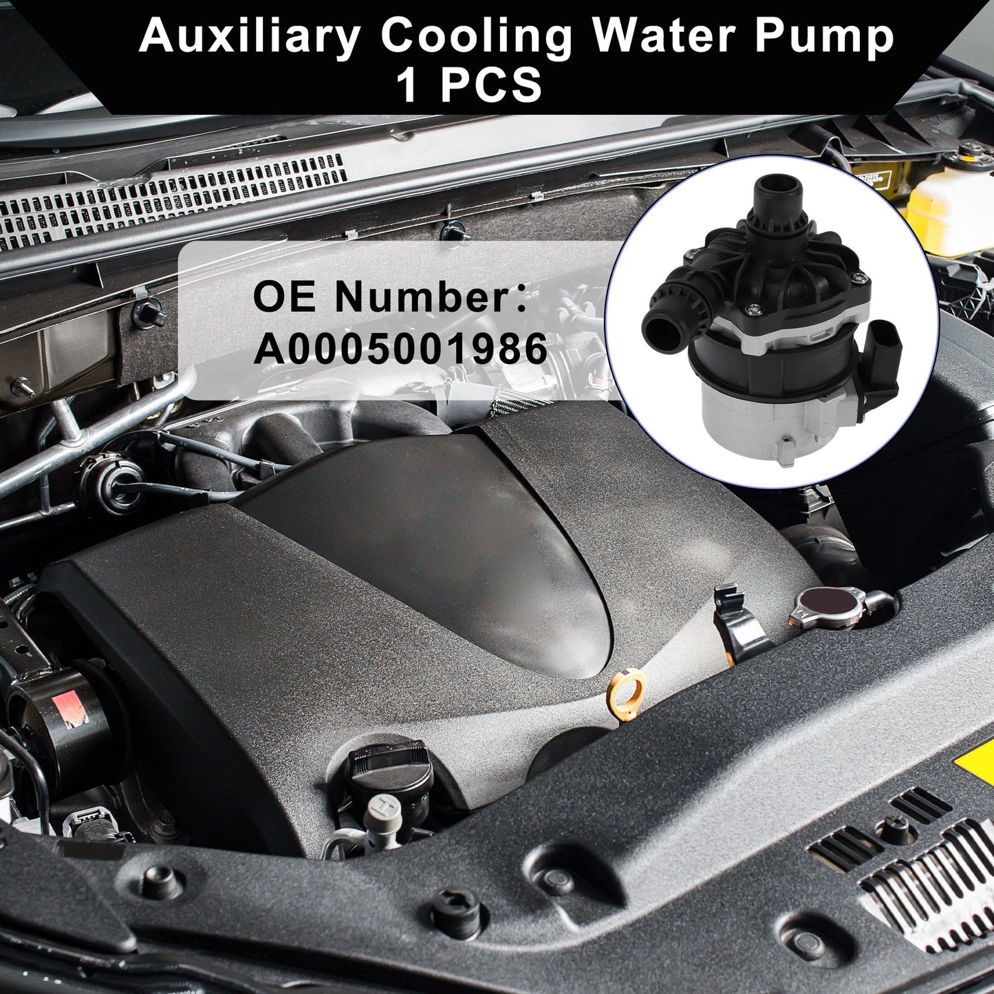 Auxiliary Cooling Water Pump for Mercedes-Benz CLA45 AMG (2014-2019)