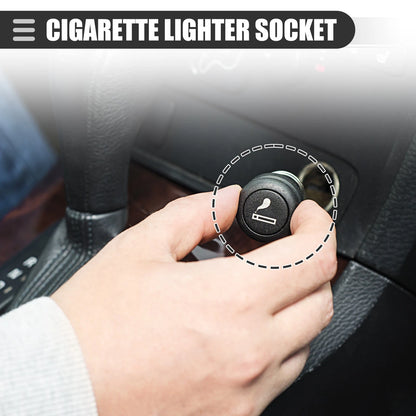 Cigarette Lighter Assembly for Ford E-150 (2009-2012) Black