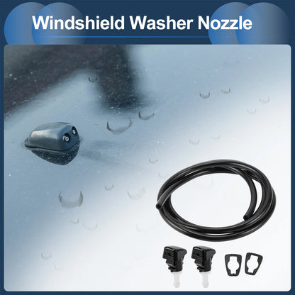 Washer Nozzle With Fluid Hose for Dodge Grand 1 Set
