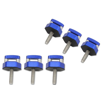 6x Aluminum Alloy Hardtop Bolts for Jeep Wrangler JK, JL, Gladiator JT (07-22)