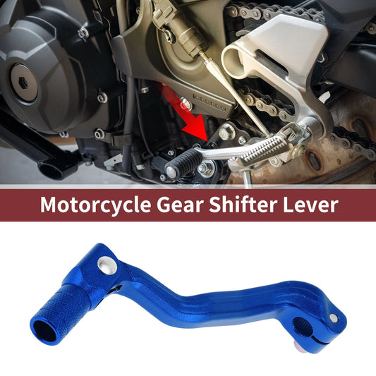 Folding Motorcycle Gear Shifter Lever for Bosuer M4 Blue