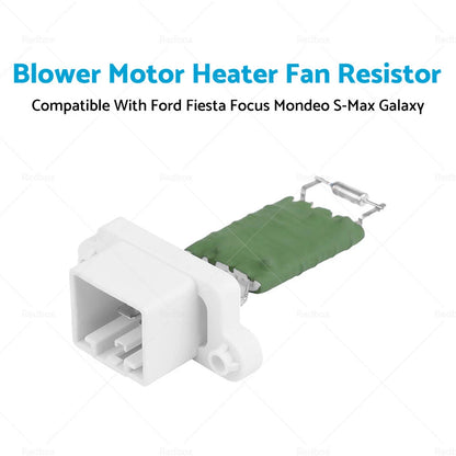 Blower Motor Heater Fan Resistor for Ford Fiesta Focus Mondeo S-Max (2008-2019)
