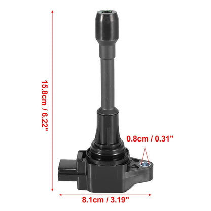4 x Engine Ignition Coils for Nissan Altima, Rogue, Cube (2007-2012)