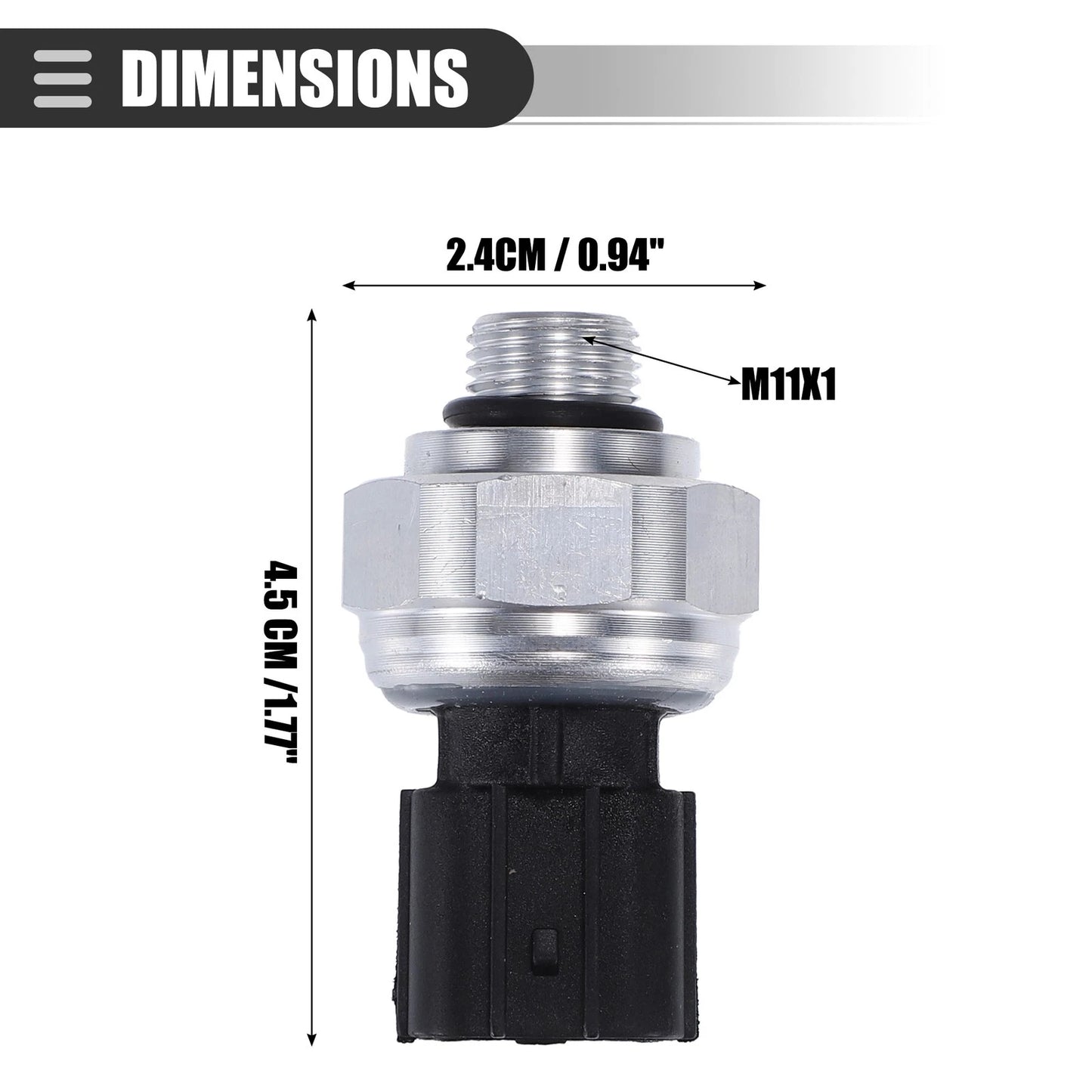 A/C Pressure Transducer Valve Sensor for Honda Accord (2003-2007)