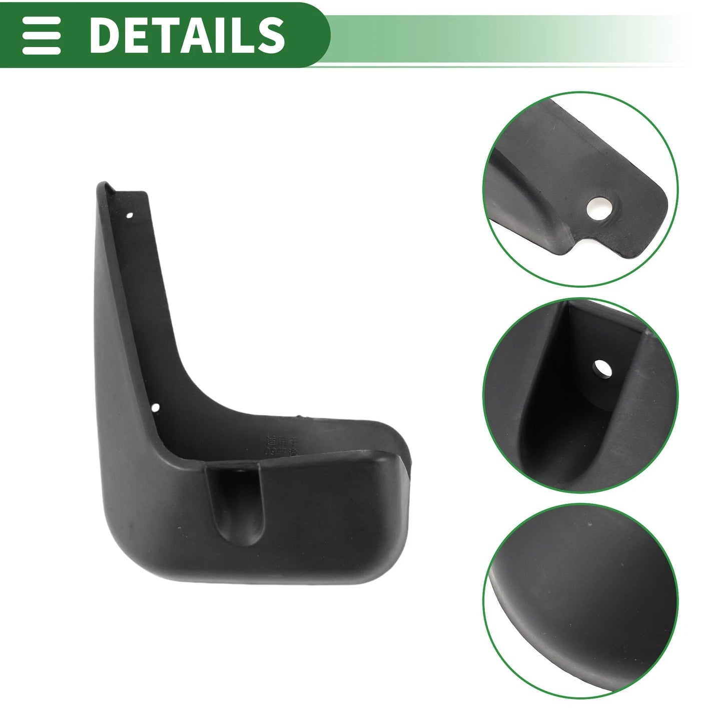 Mud Flaps Splash Guards 1 Set for Nissan Sylphy (2009-2011)