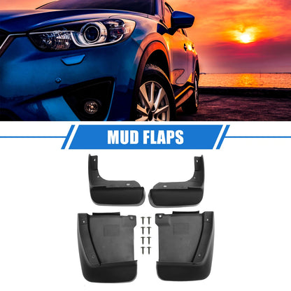 Car Mud Flaps Kit for Honda Accord Sedan 2003-2007 Front & Rear Splash Guards