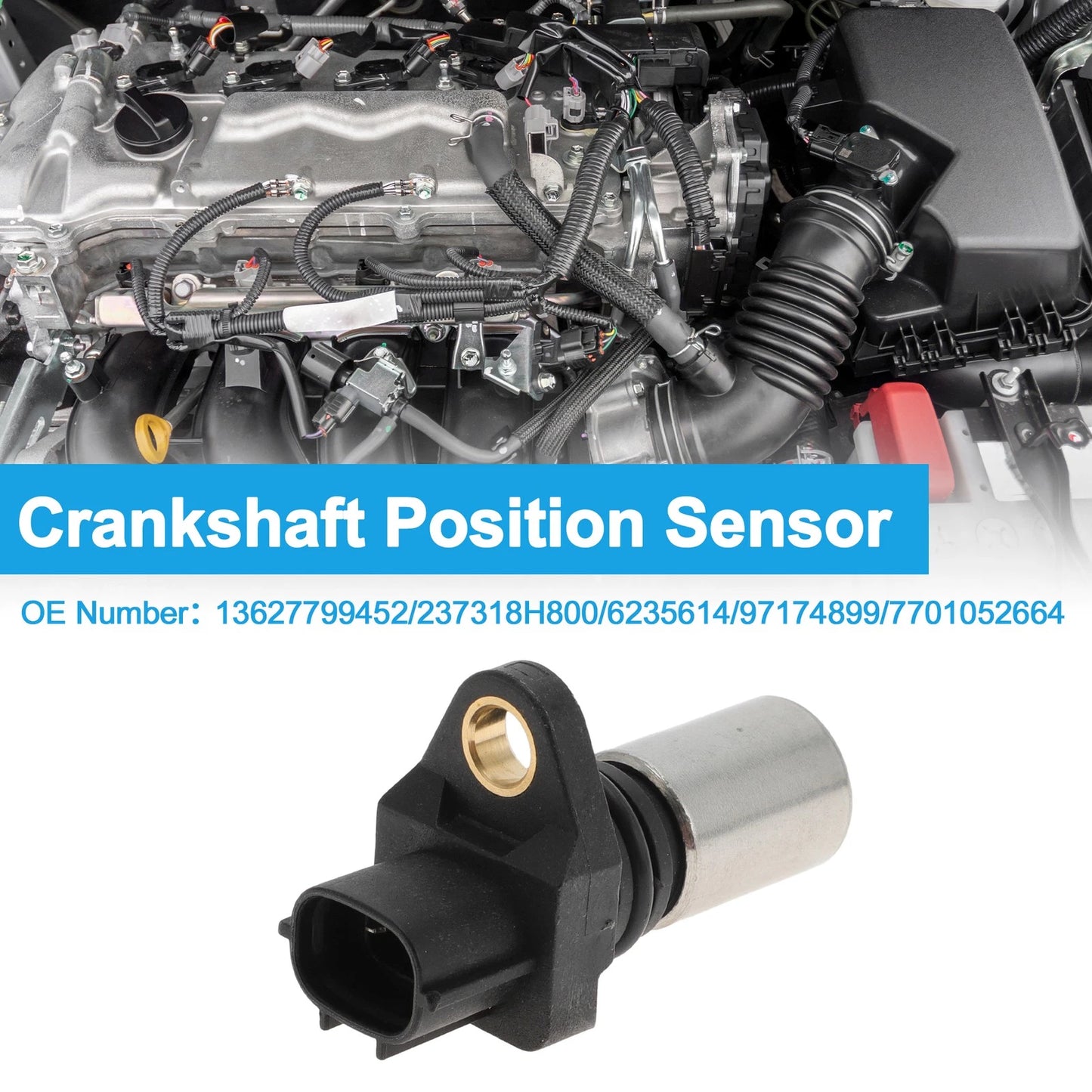Crankshaft Position Sensor for NISSAN Almera Saloon 2.2dCi (2003-2006)