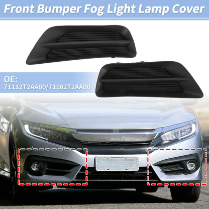 Front Bumper Fog Light Lamp Cover for Honda Accord (2013-2015)