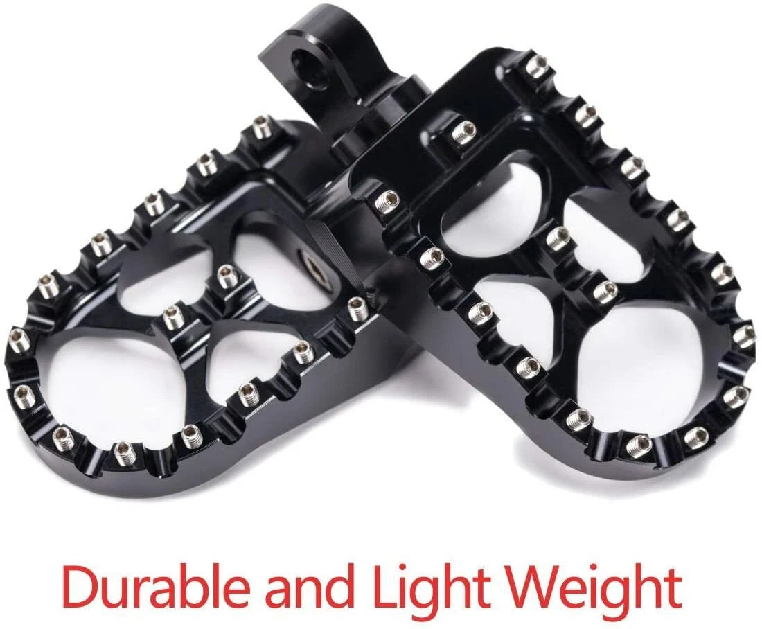 Black Foot Pegs for Harley Sportster Touring Softail Dyna