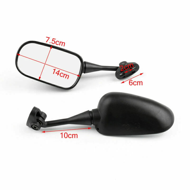 Rearview Mirror for Honda VTR1000 (98-06), CBR600 (01-07), CBR600F4i (01-07)