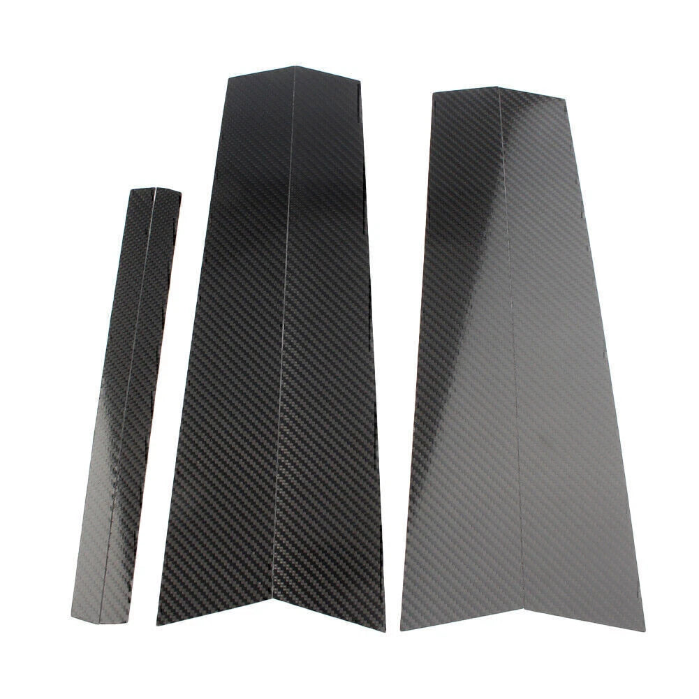 Carbon Fiber Window B Pillar Trim Covers for BMW 3 Series (2013-2018)