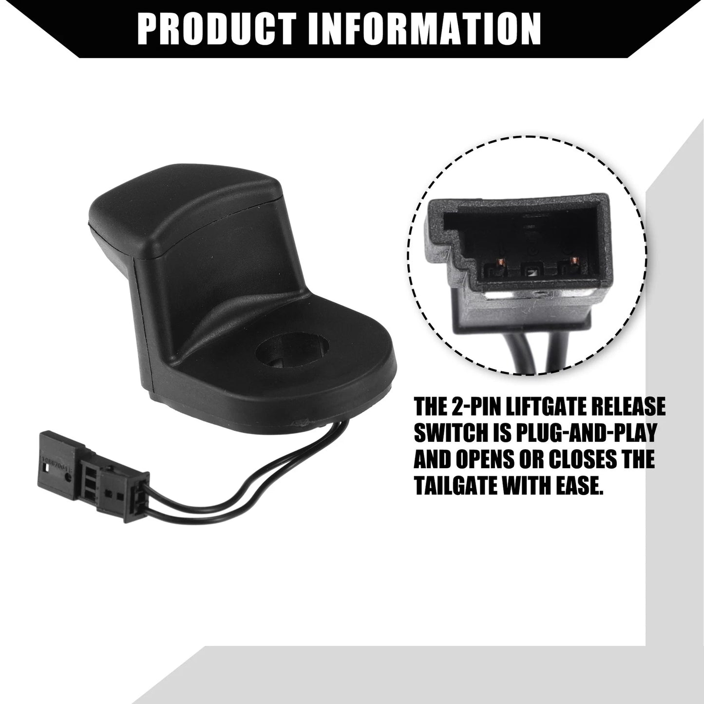 Car Tailgate Window Switch for BMW E46 E91 E61 (2001-2013) - Durable 1 x Pcs