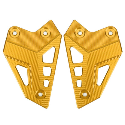 CNC Aluminum Heel Guard Set for Kawasaki Z900 (2017-2020) Gold 2 x