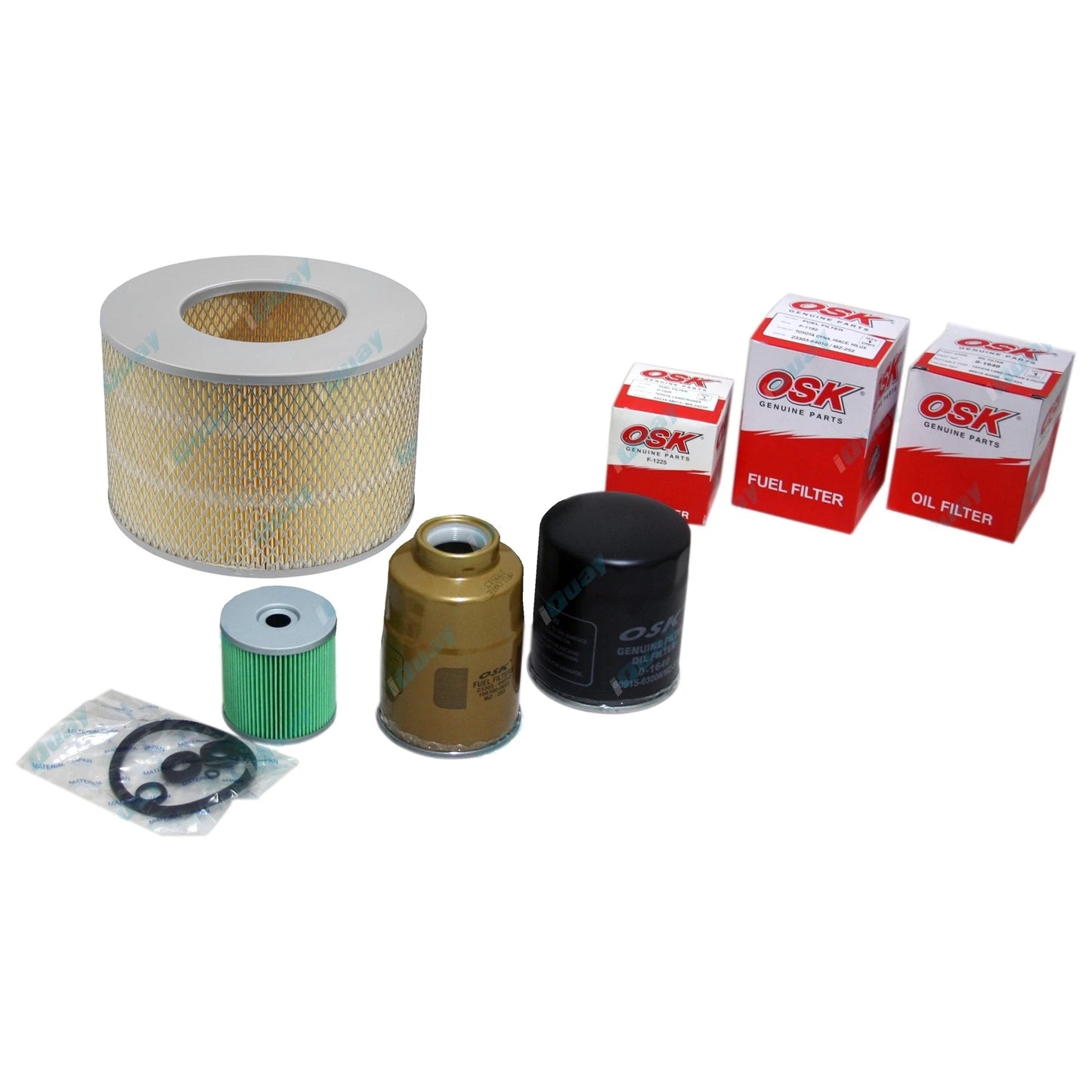 Filter Kit Air Oil Fuel for Landcruiser 1HZ 4.2L Diesel 75-80 Series