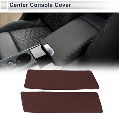 Center Console Cover for BMW 5 Series G30 (2018-2023) Dark Red - 1Set