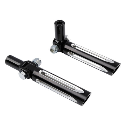 Passenger Footpegs Footrests for Harley Softail Fat Boy FLSTF (2000-2006)