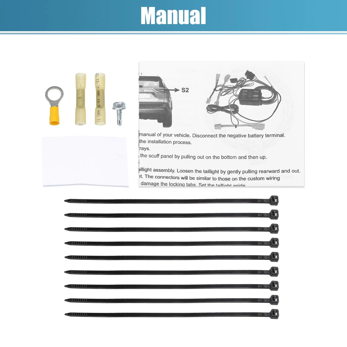 4-Pin Trailer Wiring Harness for Toyota Sienna (2015-2020)
