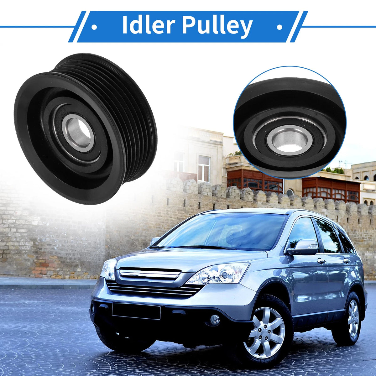 Drive Belt Idler Pulley for Honda CR-V Acura (2012-2014)