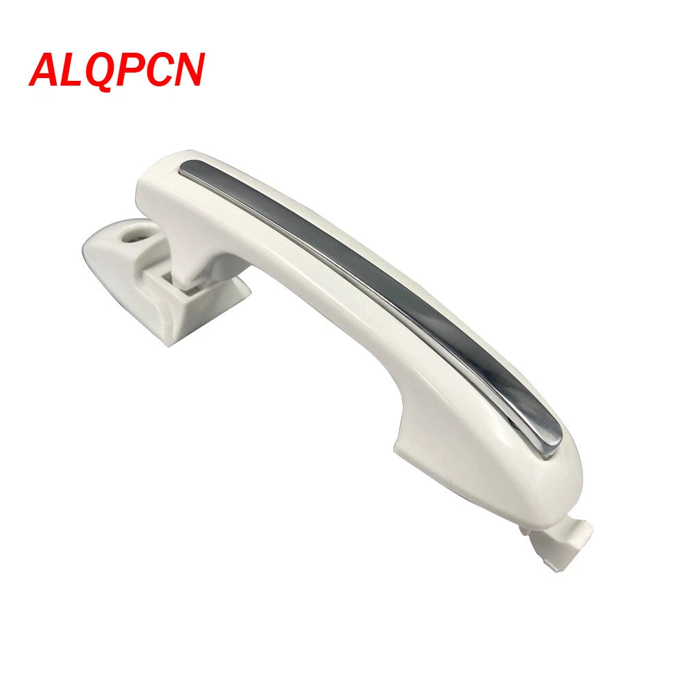 4 x White Outer Door Handles for Foton Tunland Pickup (E3, E5)